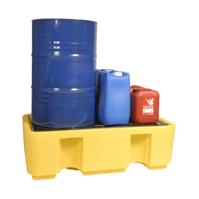 SC2020 Spill Pallet 1300 x 750 x 400mm, 2 Drum, 250 Litres