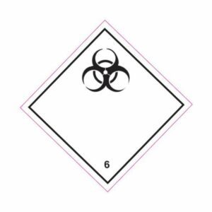 HD1610 UN Hazard Warning Diamond Class 6.2 Infectious Substances