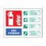 SS31233D ABC Powder Extinguisher Identification (100 x 150mm)
