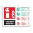 SS31235D CO2 Extinguisher Identification (100 x 150mm)