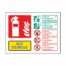 SS31236D Wet Chemical Extinguisher Identification (100 x 150mm)