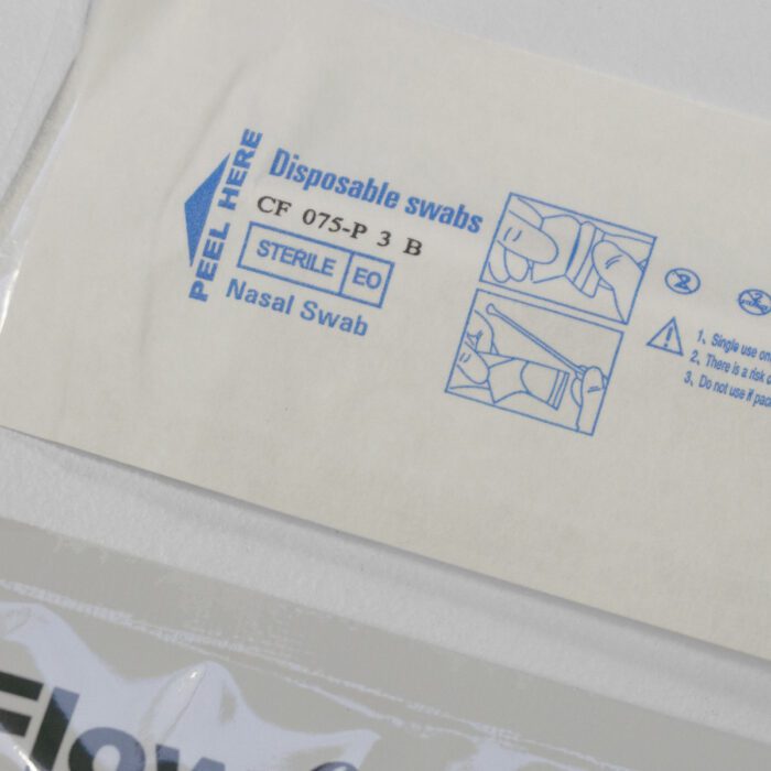 JP2023 FlowFlex Antigen test kit close up 2