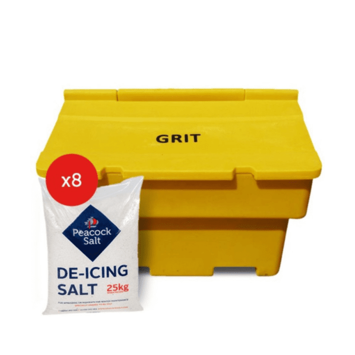 WS0205 Winter Kit One Grit Bin 8 Bags