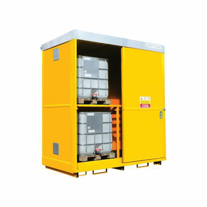 SC3010 Dual Purpose Bunded Storage Unit 16 Drum 4 IBC