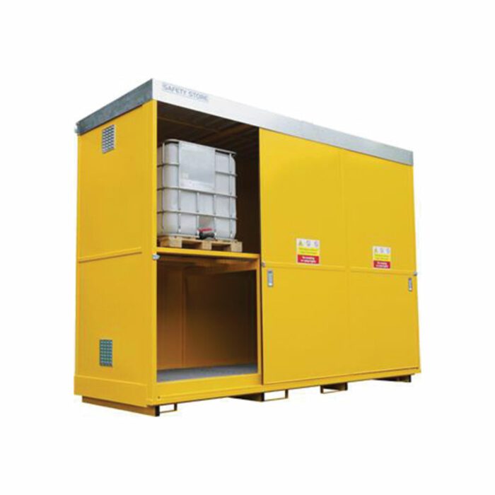 SC3011 Dual Purpose Bunded Storage Unit 24 Drum 6 IBC