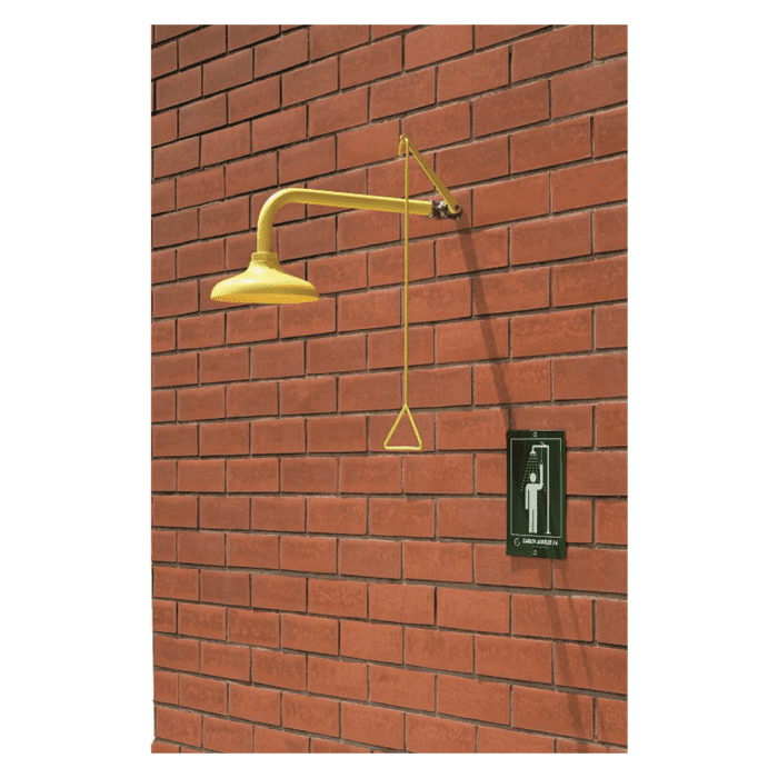 FA1110 ∙ Wall Mounted Emergency Shower with Back Plate
